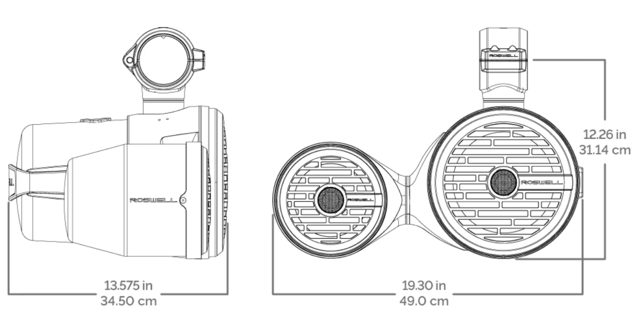 R1 8x6.5 Tower Speaker Spec